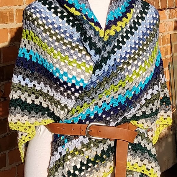 claire fraser knitted shawl