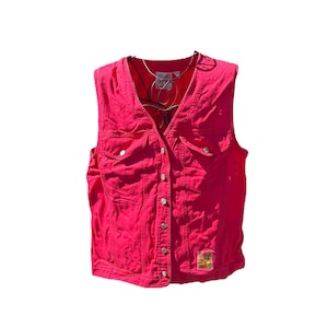 90s Hip Hop Vest - Etsy