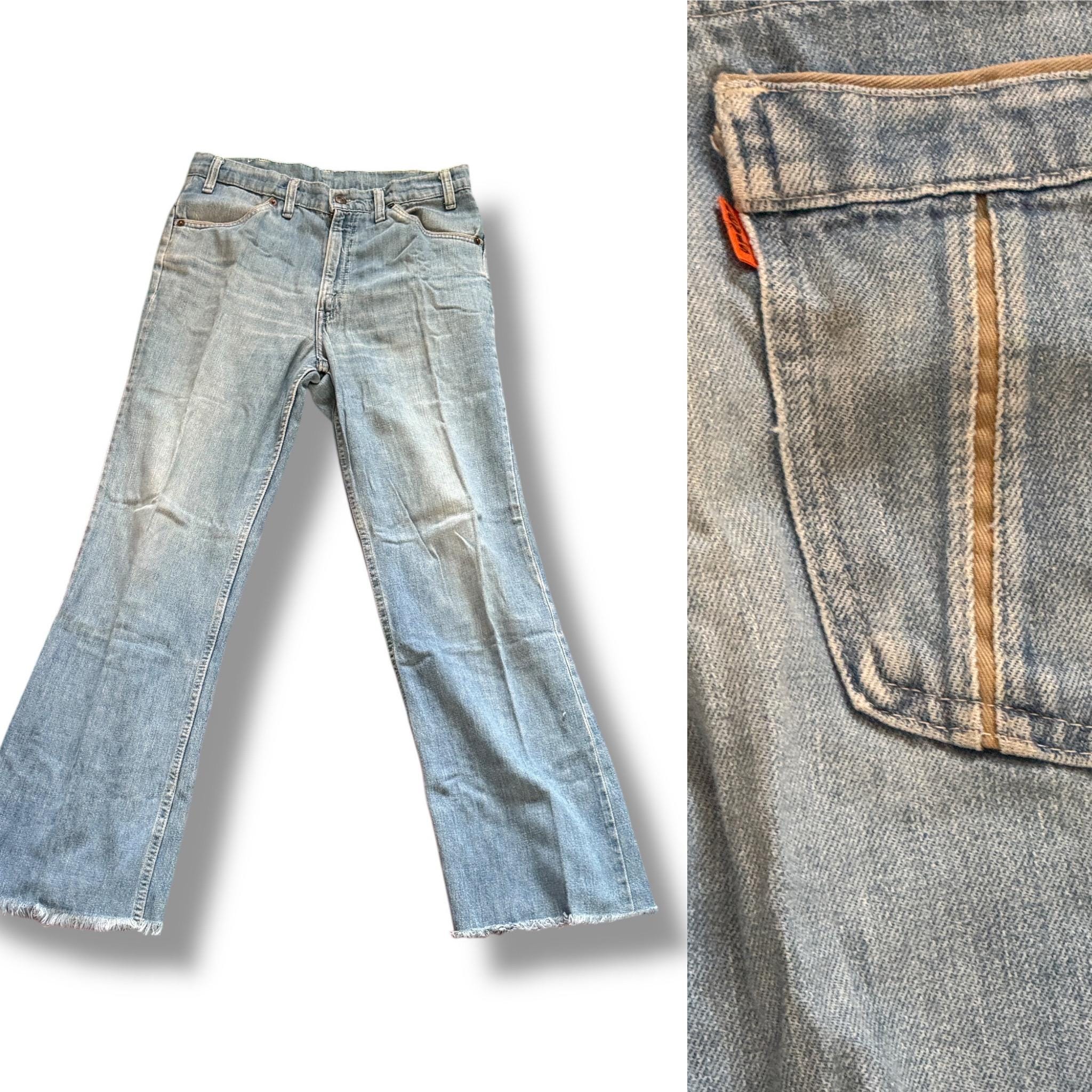 パンツ 70s Levis jeans 70's High Slim Straight Jeans - Blue | Levi's® XK