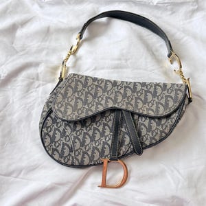 Vintage Dior Saddle Bag - Etsy