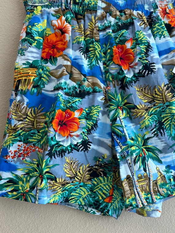 Vintage 90s Deadstock Speedo Hawaiian Tropical Fl… - image 3