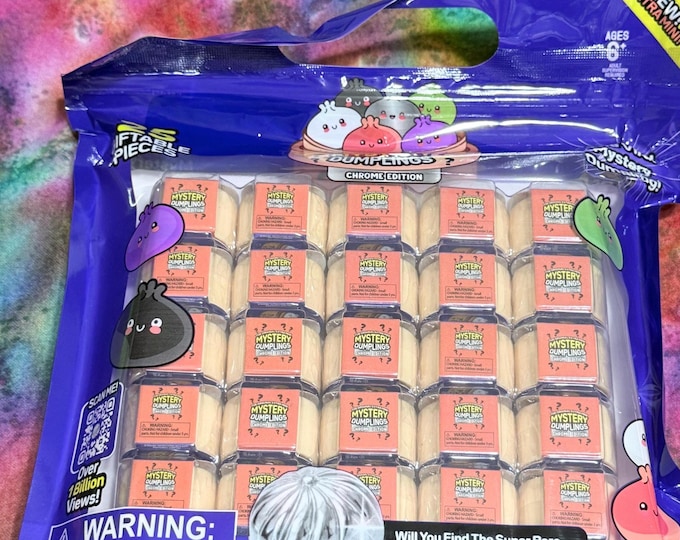 Mystery Dumplings Chrome Edition 25 Extra Mini Dumplings - Etsy