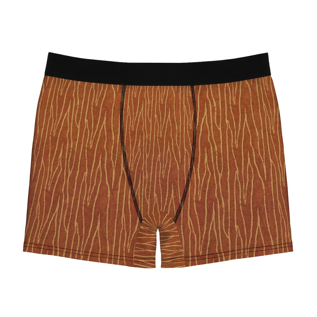 MEN BOXER BRIEFS Men Printed Boxer Polyester Underwear Etsy