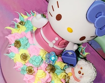 Hand Made HK Adorable Night Light - decoden, Kawaii, night light, birthday gift. Adorable!