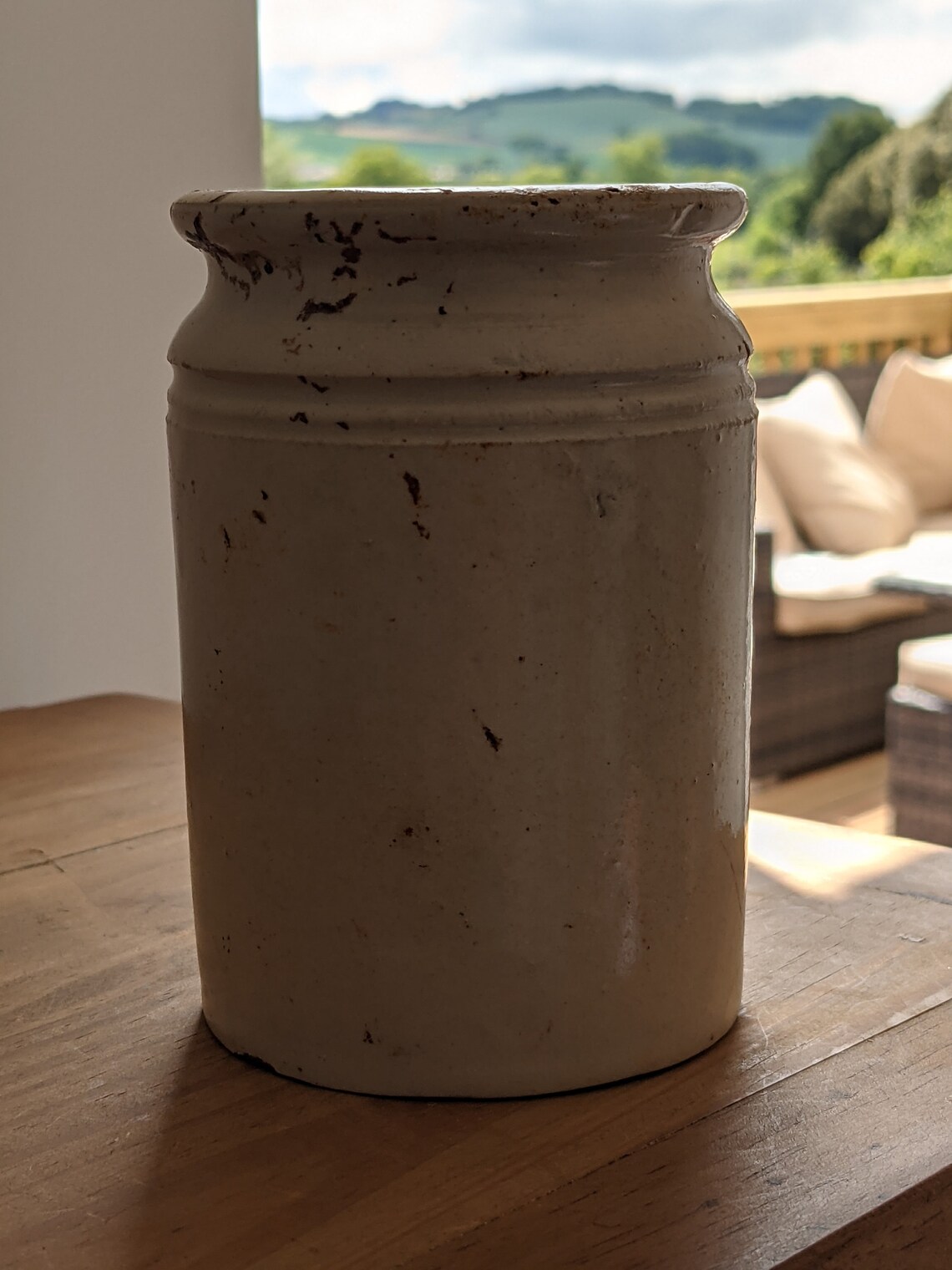 Early stoneware marmalade pot 1900s vintage jar Etsy