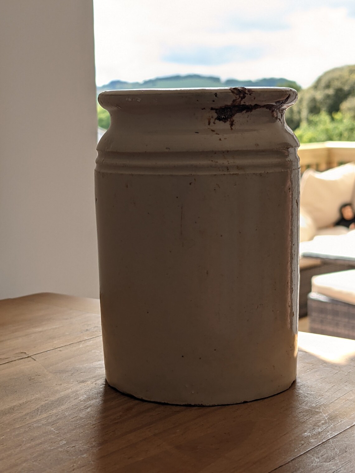 Early stoneware marmalade pot 1900s vintage jar Etsy