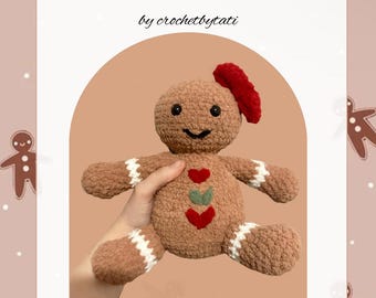 Ginny the Gingerbread Lady Crochet Pattern