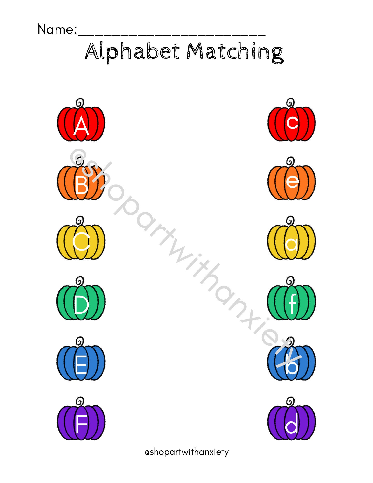 Printable Preschool/pre-k Worksheets 5pgs - Etsy