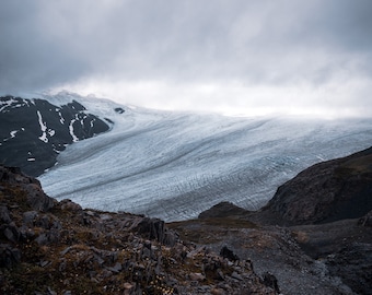Harding Icefield Print: Kenai Fjords National Park, Alaska