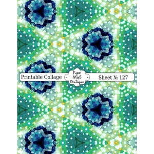 Printable Digital Collage Sheet Number 127 For Scrapbooking, Junk Journals & Mixed Media Art.
