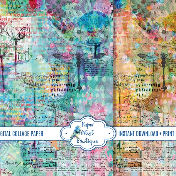 Mixed Media Journal - Etsy