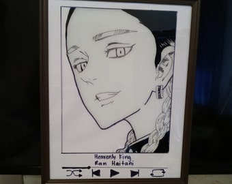 11x14 Ran Haitani. Tokyo Revengers.