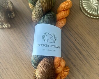 Woodland Sock Set | Hand Dyed Yarn | Sock Yarn