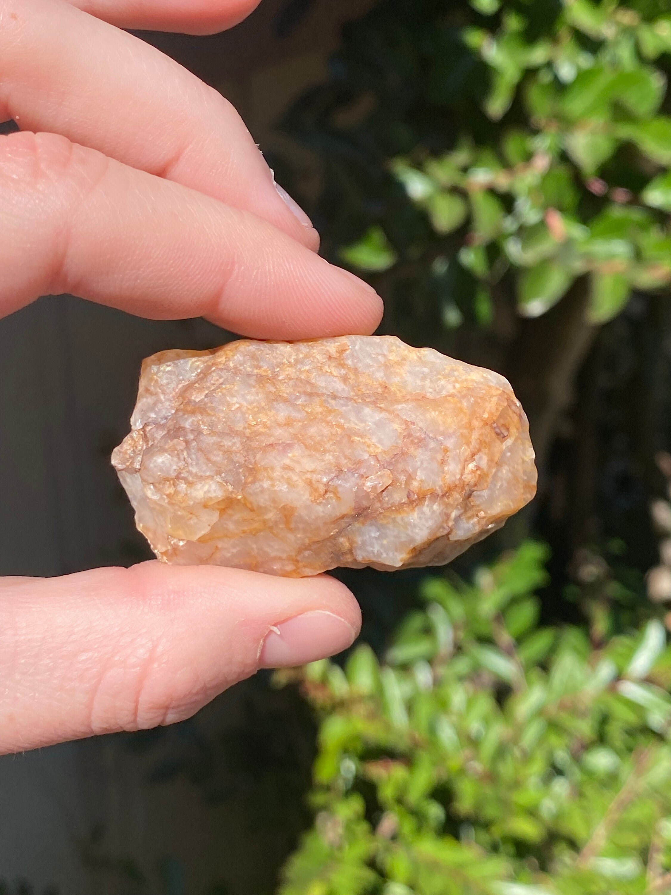 Raw Milky Hematite Quartz Crystal healing meditation Etsy