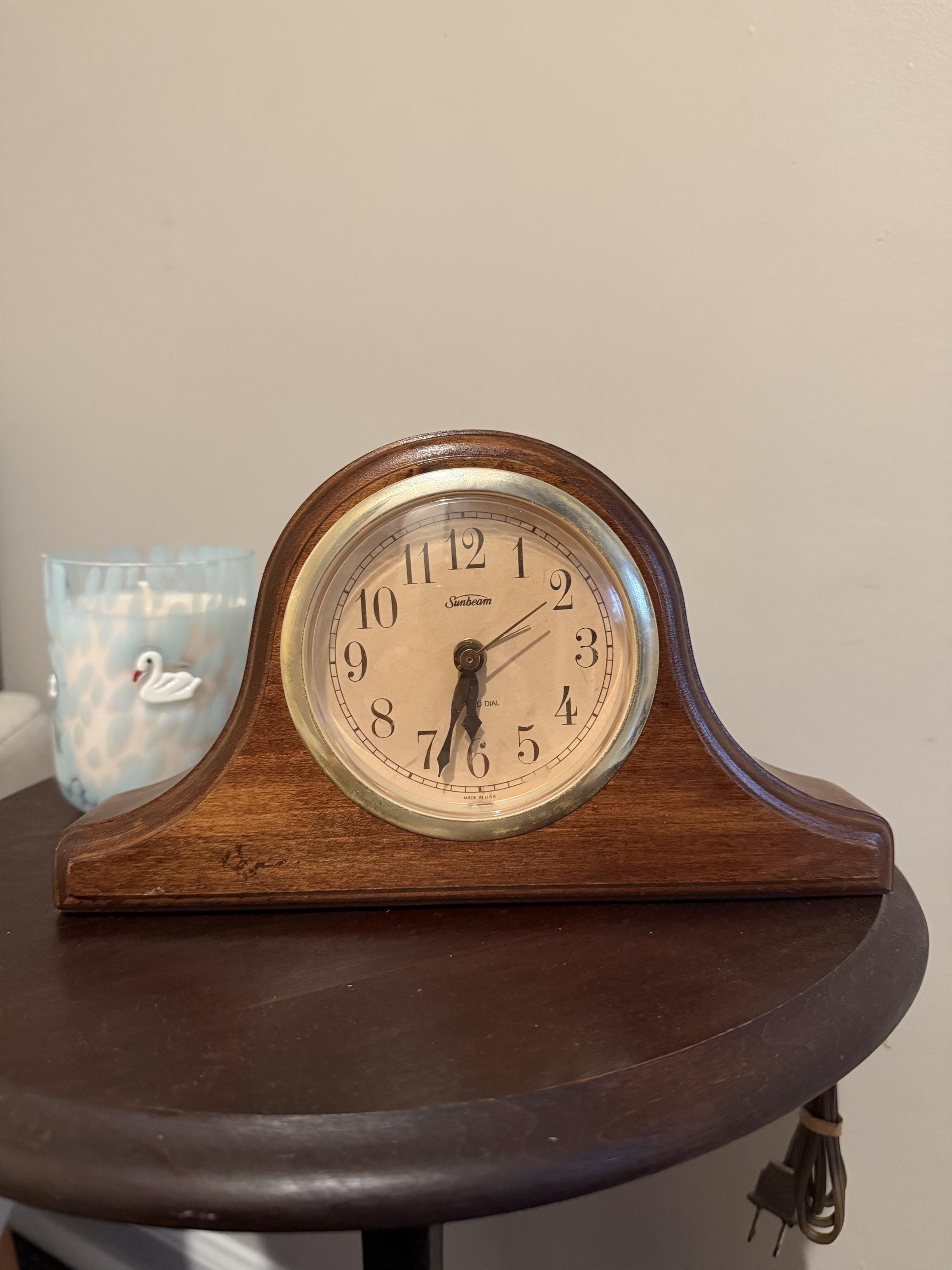 Vintage Sunbeam Clock - Etsy