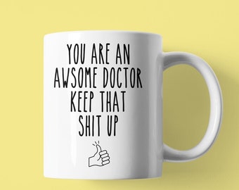 Doctor Gift, Funny Doctor Mug, Funny Doctor Gifts, Doctor Thank You, Doctor Gift Idea, Doctor Cup, Dr Gift, Doctor Appreciation, Doctor Mug