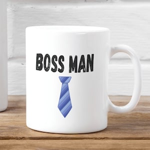 Boss Coffee Mug, Boss Coffee Cup, Boss Mug, Boss Man, Boss Woman, Boss Lady, Custom Coffee Mug, Custom Mug, Coffee Cup, Coffee Mug