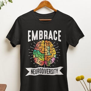 Umarmung Neurodiversität Shirt, Neurodiversität Shirt, Autismus Mama Shirt, Autismus Bewusstsein Shirt, autistischer Stolz Shirt, Autismus Shirt