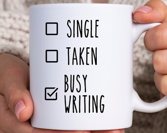 Writer Gift Ideas, Gifts For Author, Published Writer, Novelty Coffee Mugs, New Author Gift, Congrats Gifts