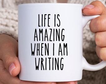 Writer Gift Ideas, Gifts For Author, Published Writer, Novelty Coffee Mugs, New Author Gift, Congrats Gifts