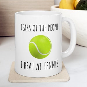 Tennis Gifts, Tennis Mug, Tennis Gifts for Women, Tennis Gifts for Men, Tennis Coach Gift, Tennis Gift Ideas, Tennis Coffee Mug