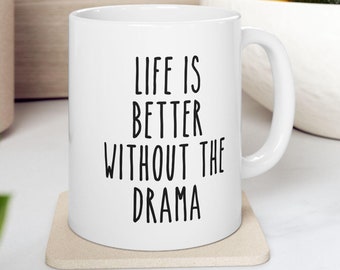 Funny Divorce Mug, Divorce Party Gift, Breakup Humor Coffee Cup, Sarcastic Ex Wife Present, Single Life Tea Mug, Divorcee Office Gift