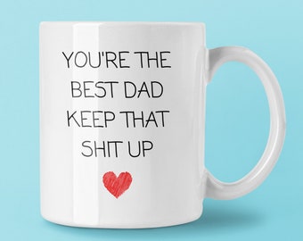 Regalo per papà, regali papà, divertente regalo papà, tazza papà, tazza da caffè papà, idea regalo papà, regalo di compleanno papà miglior regalo papà regalo giorno Natale