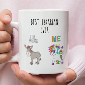 Bibliothekar Tasse, Bibliothekar Tasse, Bibliothekar Tasse, Bibliothekar Kaffeetasse, Bibliothekar Abschluss Geschenk, Geschenk für Bibliothekar, Beste Bibliothekarin aller Zeiten