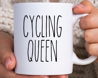 Cycling Gifts, Cycling Mug, Funny Gift Cyclist, Cycle Gift for Woman, Bike Gift for Her, Bike Mug Wife, Rae Dunn inspired