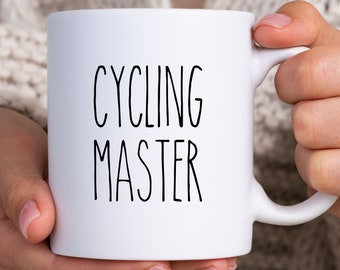 Cycling Gifts, Cycling Mug, Funny Gift Cyclist, Cycle Gift for Man, Bike Gift for Him, Bike Mug Husband, Rae Dunn inspired