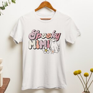 Halloween Spooky Shirt For Mimi, retro spooky mimi T-shirt, Spooky Mimi Tee, halloween gift, Spooky Shirt for Mimi,