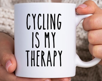 Cycling Gifts, Cycling Mug, Funny Gift Cyclist, Cycle Gift for Man, Bike Gift for Him, Bike Mug Husband, Rae Dunn inspired
