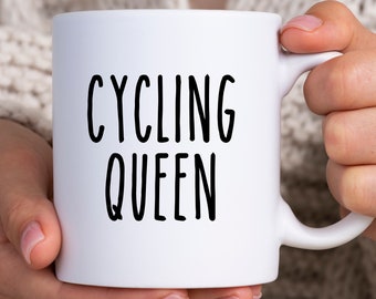 Cycling Gifts, Cycling Mug, Funny Gift Cyclist, Cycle Gift for Woman, Bike Gift for Her, Bike Mug Wife, Rae Dunn inspired