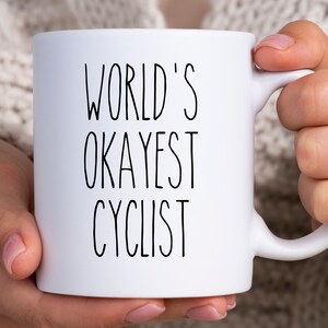 Cycling Gifts, Cycling Mug, Funny Gift Cyclist, Cycle Gift for Man, Bike Gift for Him, Bike Mug Husband, Rae Dunn inspired
