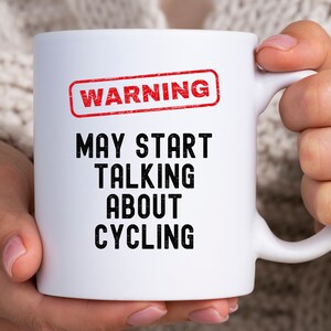 Cycling Gifts, Cycling Mug, Funny Gift Cyclist, Cycle Gift for Man, Bike Gift for Him, Bike Mug Husband, Rae Dunn inspired