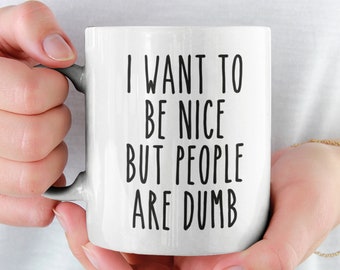Mug drôle, tasse à café drôle, cadeau pour elle, cadeau pour lui, cadeau pour ami, tasse à café drôle, cadeaux drôles, cadeau pour collègue, tasse avec dicton