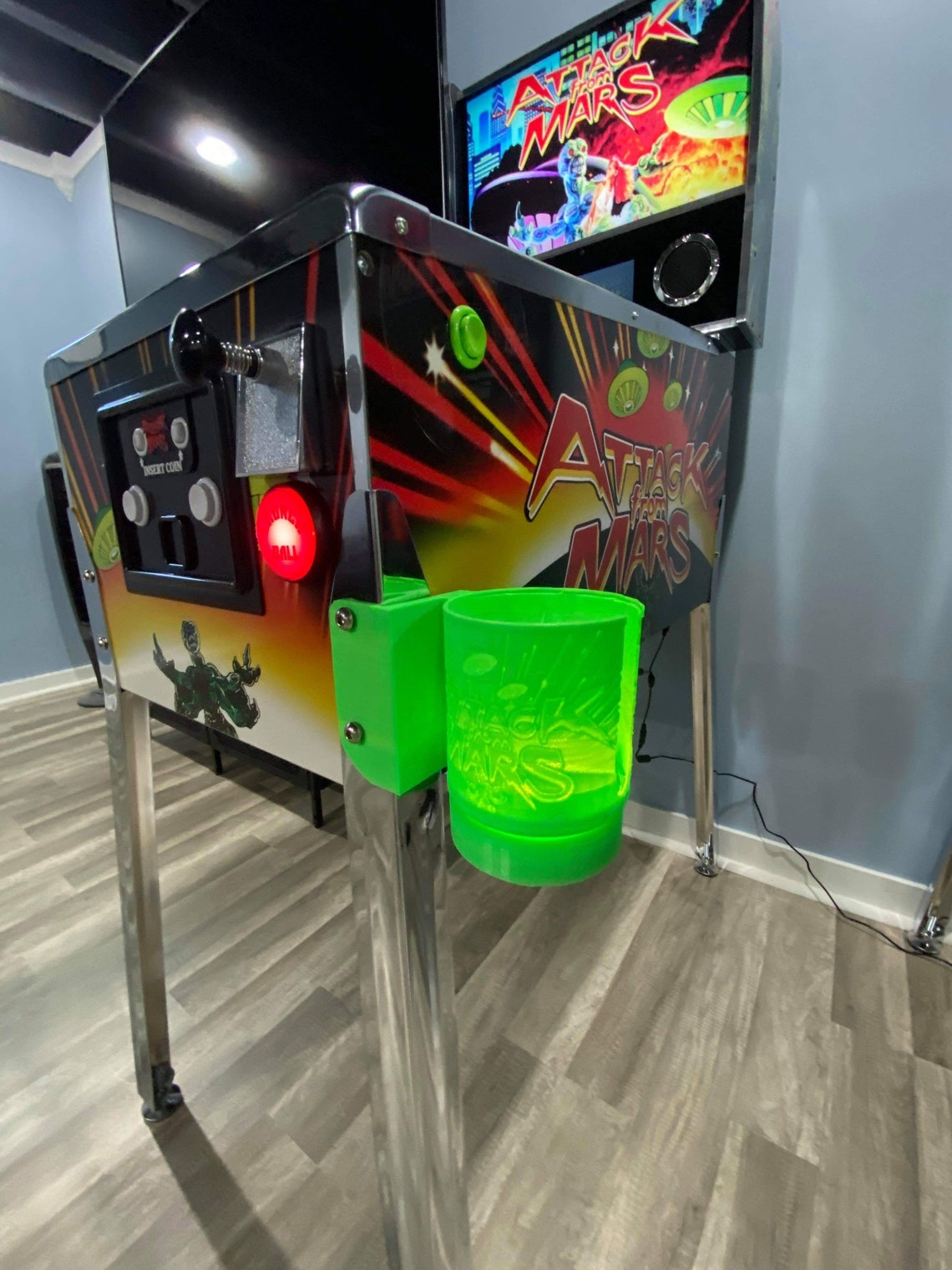 Arcade 1Up Pinball Cup Holder Etsy
