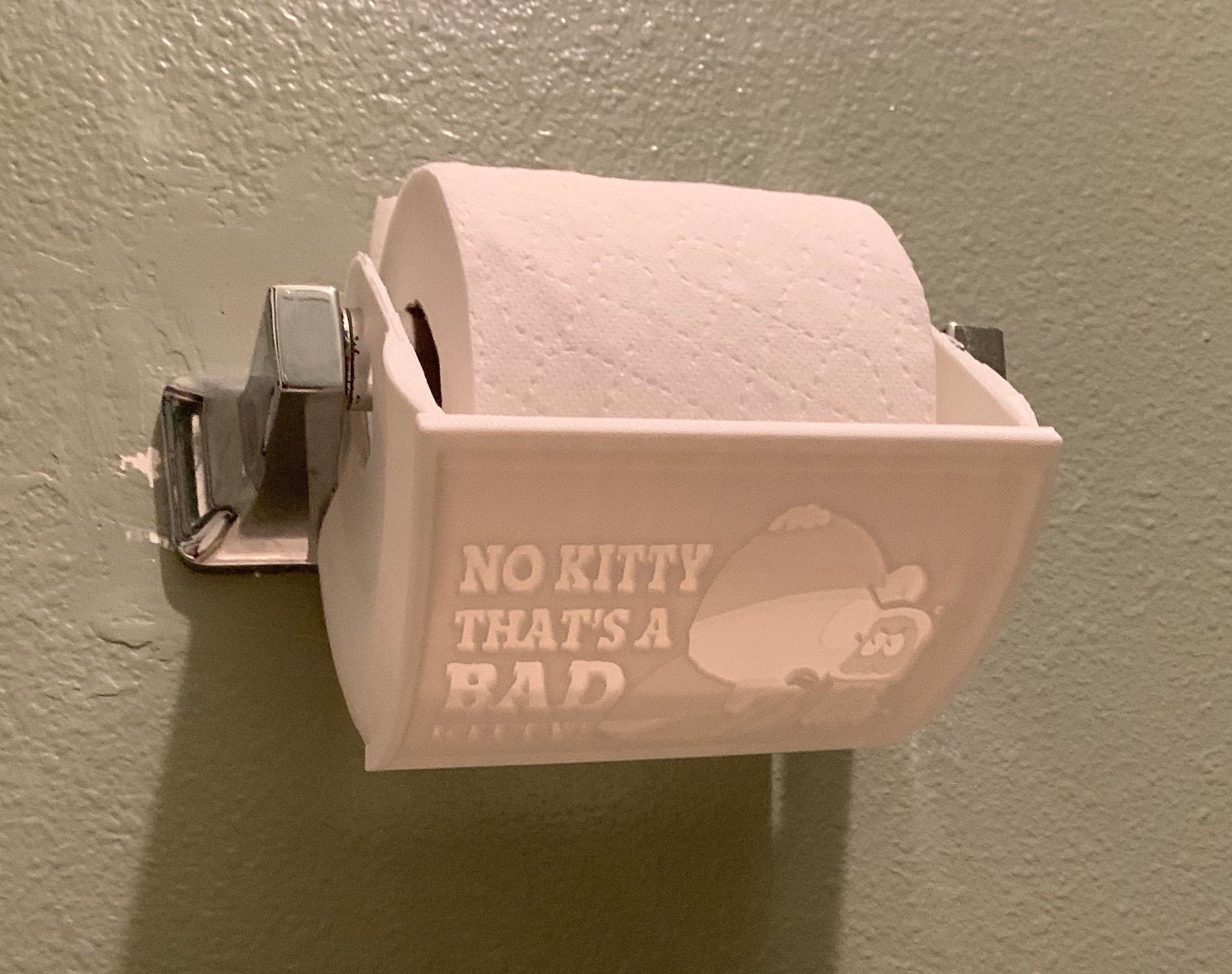 Cat proof toilet paper holder sale
