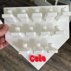 Baseball Softball Ring Display Wall Mount