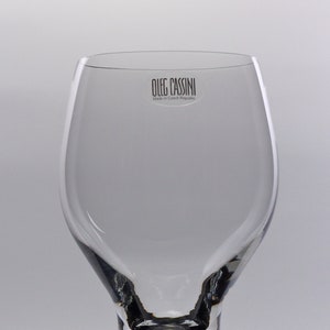 Rare Oleg Cassini Beer Goblet - Beer Glass - Pint Glasses - Made in Czech Republic - Barware For Men - Barware For Her