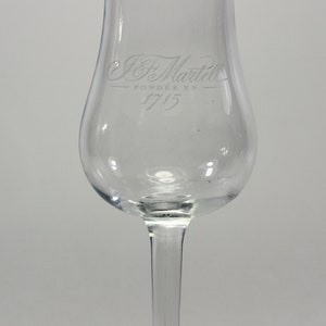 Set of 2 JF Martell Cognac Glasses