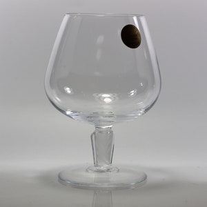 Pair of Cristal D&#39;arques Courvoisier Snifter
