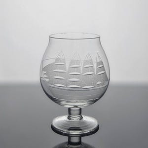 Set of 4 Toscany Clipper Brandy Glasses
