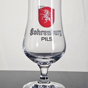 Rare Vintage Fohrenburg Pils Glass - Tulip Glass - Beer Glass - Pilsner Glass - Vintage Barware