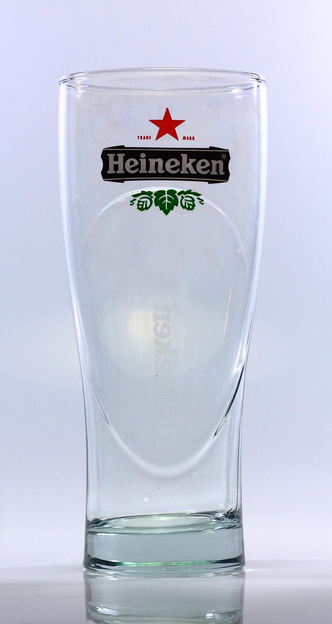 Heineken Simple Logo 16oz Pint Glass - Tulip Glass - Beer - Pilsner ...