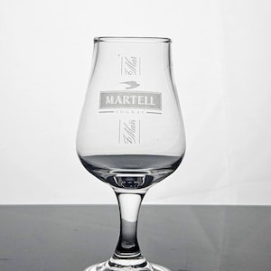 Rare Stemmed Martell Cognac Glasses -