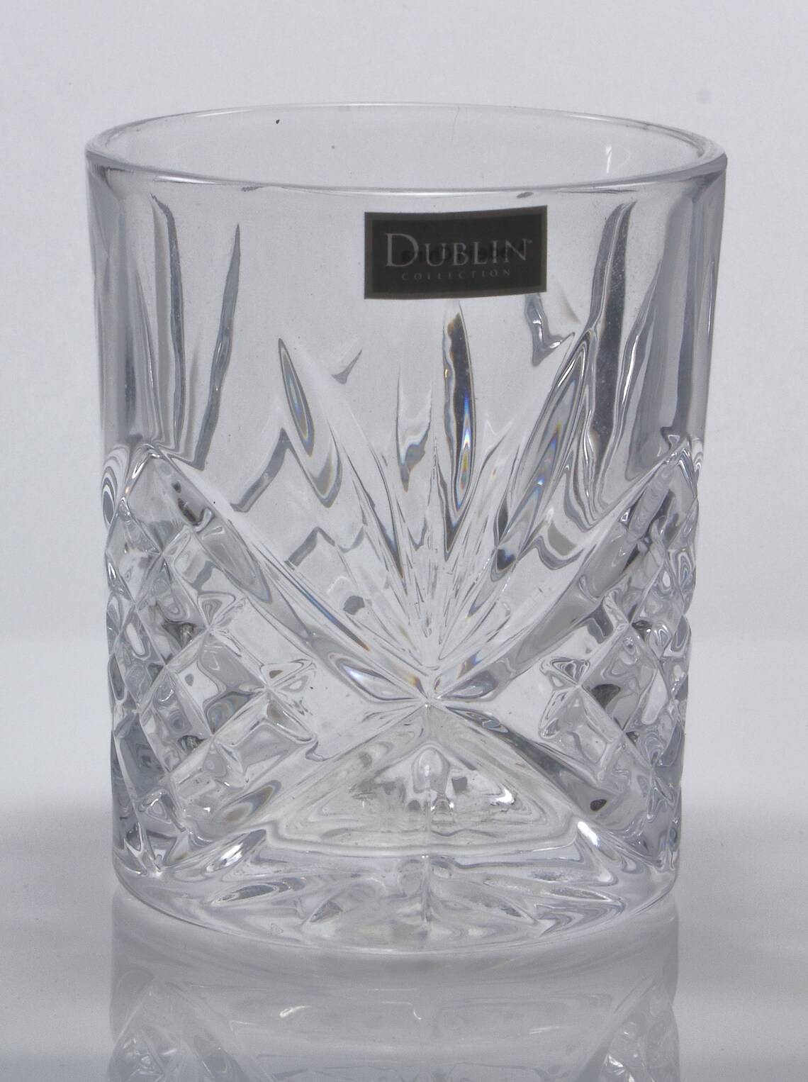 Godinger Old Fashioned Whiskey Glasses, Shatterproof Dublin Collection
