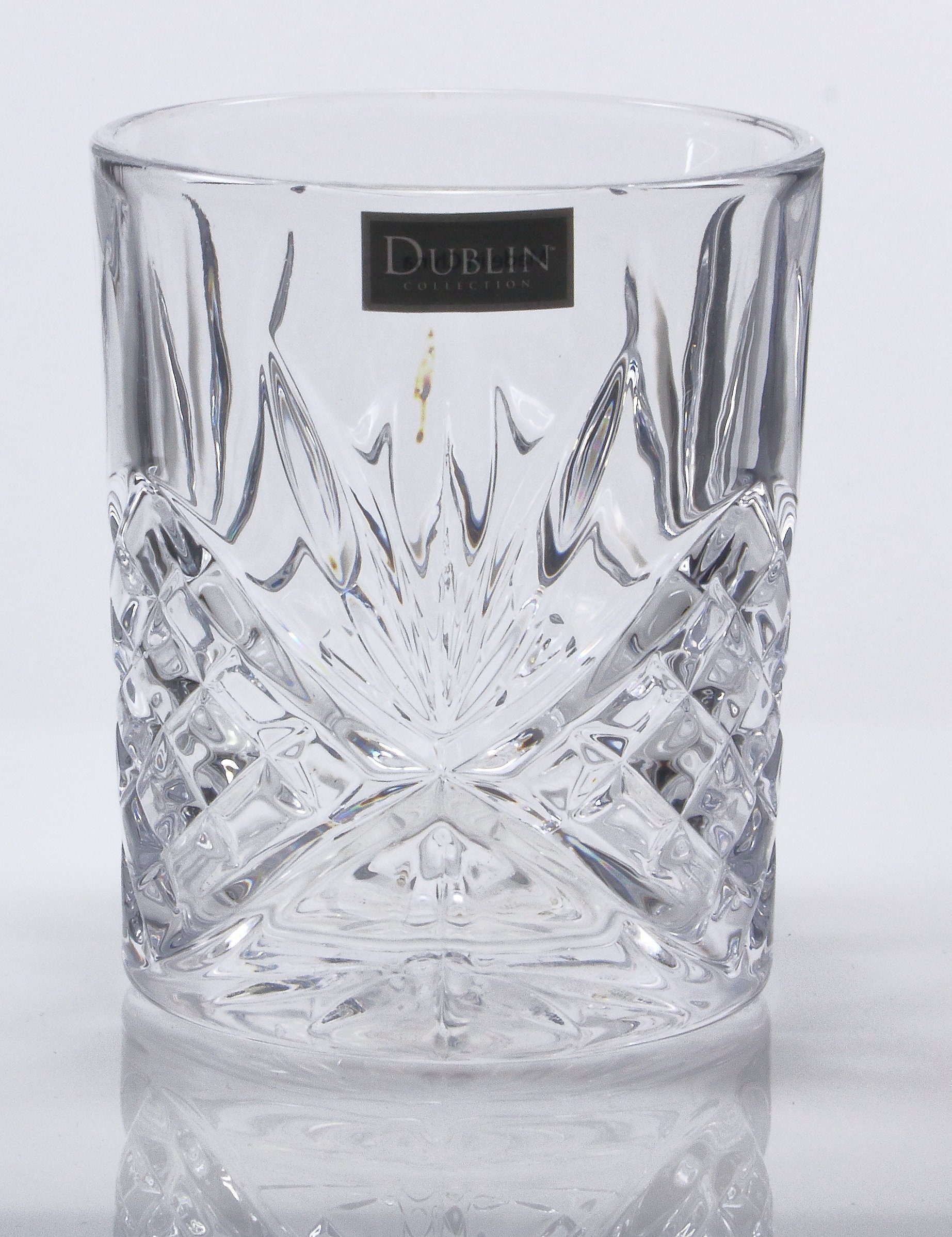 Godinger Old Fashioned Whiskey Glasses Shatterproof Dublin Etsy