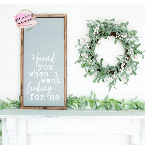I Found You svg | Love svg | Quote svg | Marriage svg | Self Love svg | Motivational svg | Digital Cut File - SVG PNG DXF eps