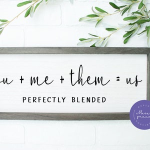 Perfect gemengd svg | Blended Family svg | Step Family svg | Bruiloft svg | Home Svg | This Is Us svg | Digitaal snijbestand - SVG PNG DXF eps